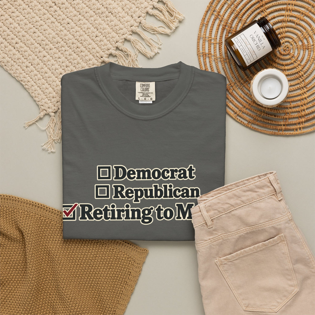 Retiring to My RV Comfort Colors Tee