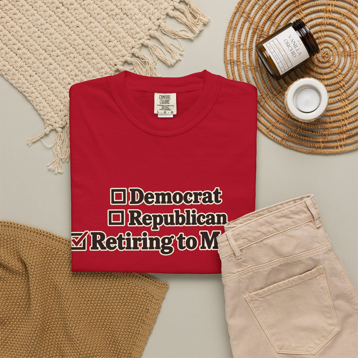 Retiring to My RV Comfort Colors Tee